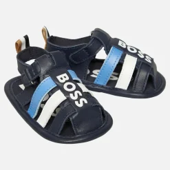 Discount Baby Drenge Velcro Sandaler Marineblå Klip-Klapper Og Sandaler|Klip-Klapper Og Sandaler