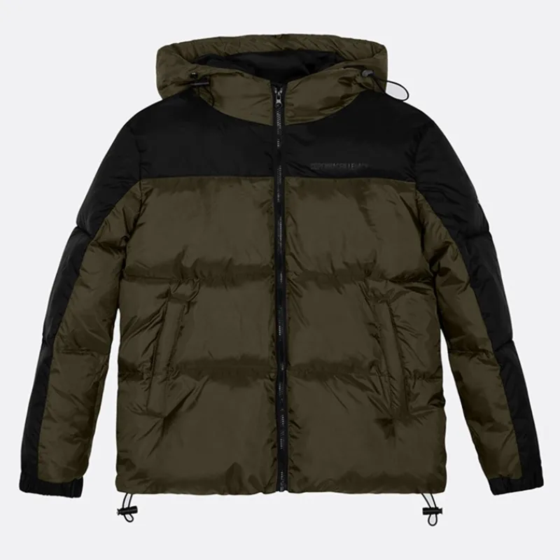 Hot Børne Hættejakke Army / Sort Jakker Og Frakker|Jakker Og Frakker