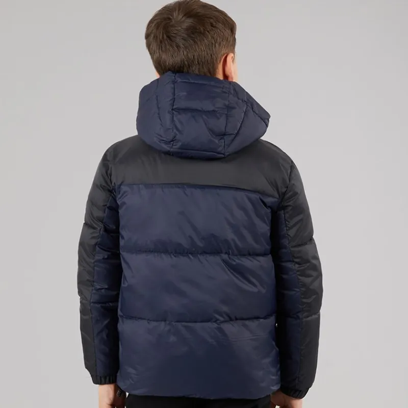 Clearance Børne jakke med hætte Navy/Sort Jakker Og Frakker|Jakker Og Frakker