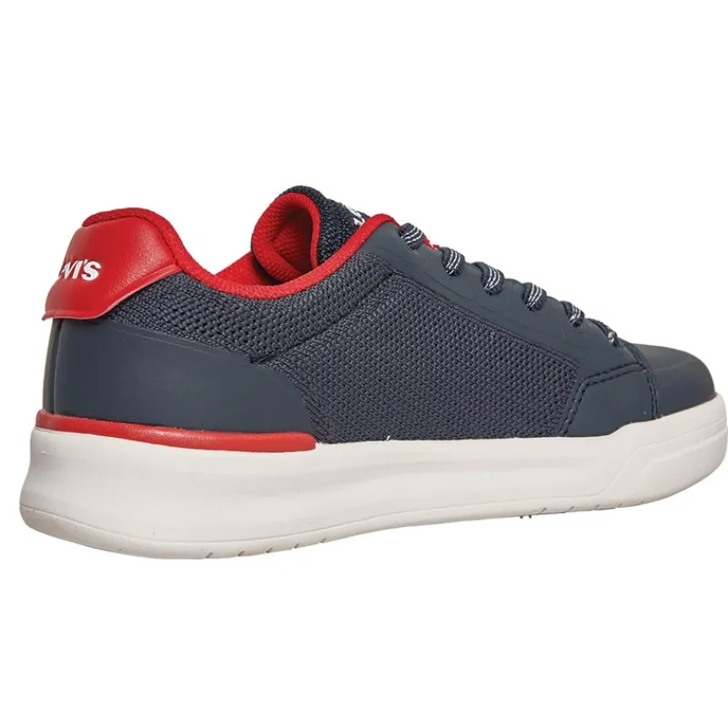 Hot Børnesko Dutton Sneakers Blå/Rød 0290 Sneakers|Sneakers