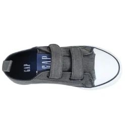 Hot Børn Houston Velcro IV Lærredgummisko Sort Sneakers|Sneakers