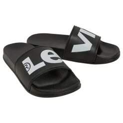 New Børn June L Slider Sort Klip-Klapper Og Sandaler|Klip-Klapper Og Sandaler