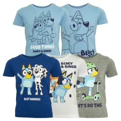 Børn Ronin Fem-pak T-shirts Multi Multipakker|Overdele Og Veste