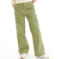 Sale Cargobukser til kvinder Azlyn Salvie Dame Jeans, Bukser Og Leggings·Cargobukser|Jeans, Bukser Og Leggings·Bukser