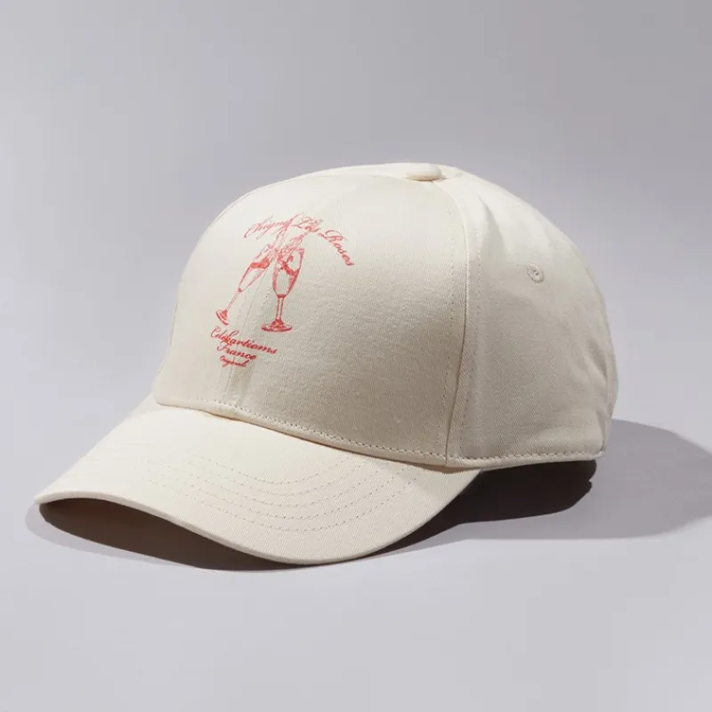 New Cheers baseball kasket Buttercream Dame Kasketter Og Hatte|Mænd Handsker, Hatte Og Tørklæder