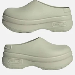 Sale Dame Adifom Stan Mules Halo Green/Halo Green/Multicolor Dame Klip-Klapper Og Sandaler|Klip-Klapper Og Sandaler