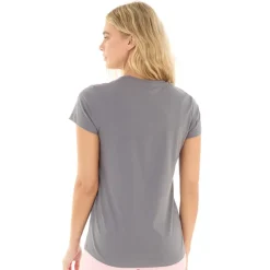 Online Dame Alayna T-shirt Antracit Dame Overdele·T-Shirts|Overdele·Overdele