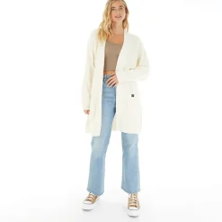 Hot Dame Asteria Cardigan Ecru Dame Trøjer Og Cardigans·Cardigans|Overdele·Veste