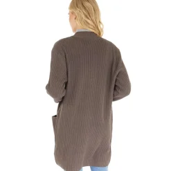 Online Dame Asteria Veste Mørk Grå Dame Trøjer Og Cardigans·Cardigans|Overdele·Veste