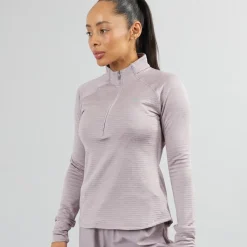 Clearance Dame Athletics NB Heat Grid Sport træningstrøjer Lyserød Dame Træning|Overdele