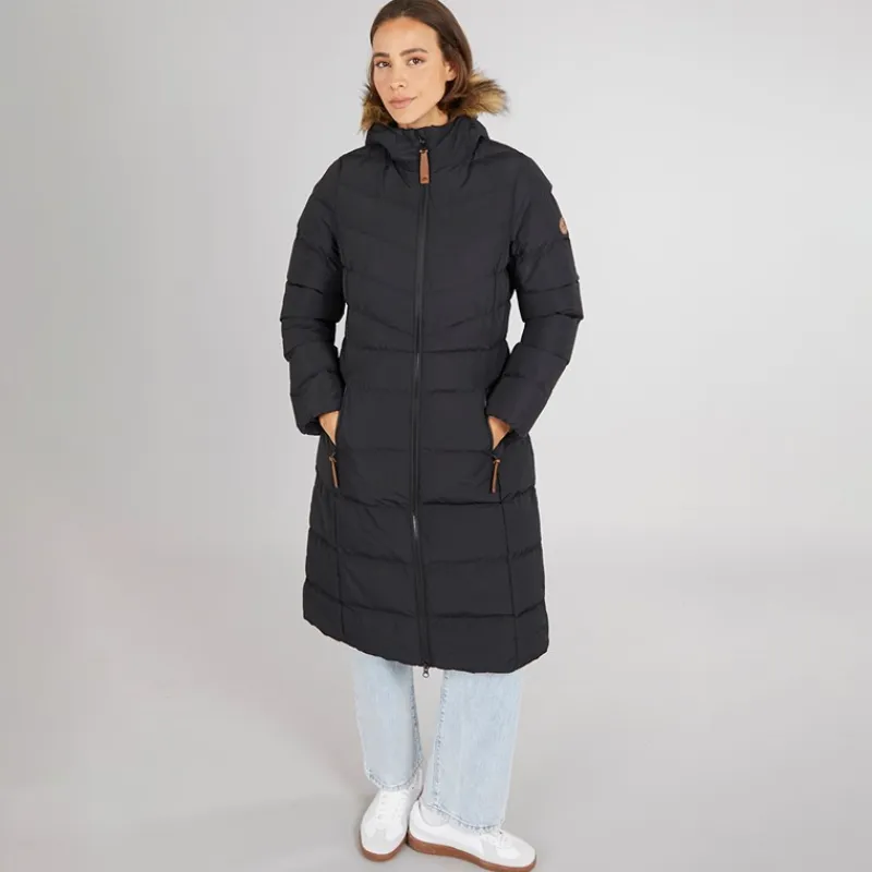 Best Dame Audrey Vandtæt Foret Hættejakke Dame Udendørs|Jakker Og Frakker·Jakker Og Frakker