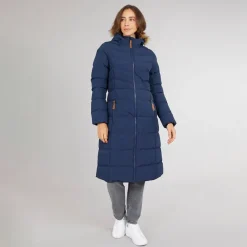 Outlet Dame Audrey Vandtæt Foret Hættejakke Navy Dame Udendørs|Jakker Og Frakker·Jakker Og Frakker