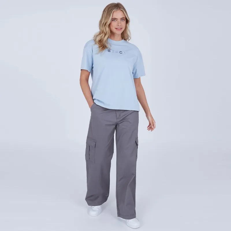New Dame Azylyn Cargobukser Grå Dame Jeans, Bukser Og Leggings·Bukser|Jeans, Bukser Og Leggings·Cargobukser