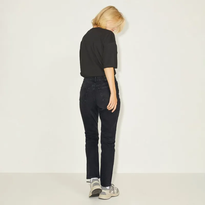 Dame Berlin Slim Fit Jeans Sort Denim Dame Jeans, Bukser Og Leggings·Jeans