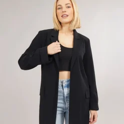 New Dame Blazer Blanca Life 3/4 Løstsiddende Sort Dame Jakker Og Frakker·Jakker Og Frakker|Jakker Og Frakker·Lette Jakker