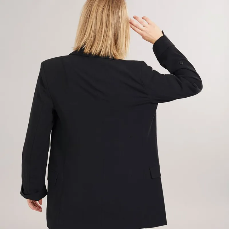 New Dame Blazer Blanca Life 3/4 Løstsiddende Sort Dame Jakker Og Frakker·Jakker Og Frakker|Jakker Og Frakker·Lette Jakker