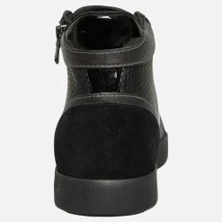 Online Dame Blomie Høj Top Lynlås Træningssko Sort Dame Sneakers|Sneakers