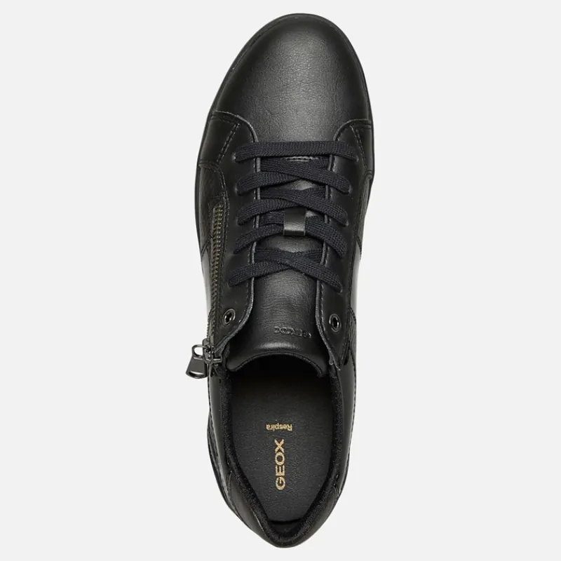 Clearance Dame Blomie Zip Sneakers Sort Dame Sneakers|Sneakers