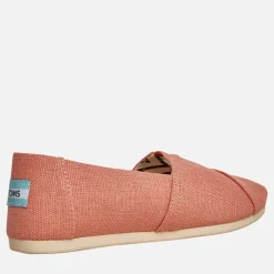 New Dame Canvas Alpargata Espadriller Lyserød Dame Sko|Sko