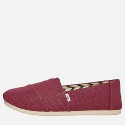 Sale Dame Canvas Alpargata Espadrilles Mørk Blomme Dame Sko|Sko