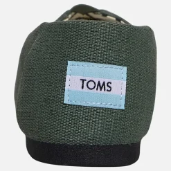 New Dame Canvas Alpargata Espadriller Medium Green Lærredgummisko|Lærredgummisko