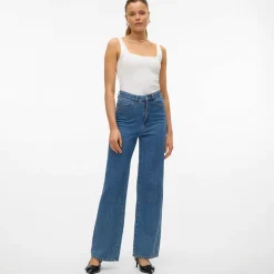 Clearance Dame Chloe Firkantet Hals Top Sne Hvid Dame Overdele·Overdele