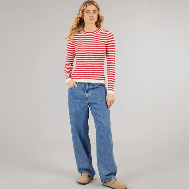 Hot Dame Crista O Hals Strikket Sweater Lollipop Dame Trøjer Og Cardigans·Trøjer|Overdele·Overdele