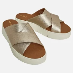 Best Dame Dandra Sandaler Metallisk Dame Klip-Klapper Og Sandaler|Klip-Klapper Og Sandaler