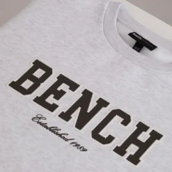 Outlet Dame Ercie Sweatshirt Isgrå Melering Dame Hættetrøjer Og Sweatshirts·Sweatshirts