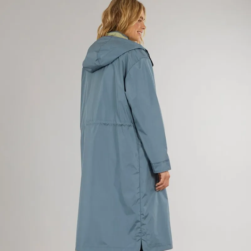 Hot Dame Eskdale 2-I-1 Jakke Marineblå / Grøn Dame Jakker Og Frakker·Jakker Og Frakker|Jakker Og Frakker·Lette Jakker