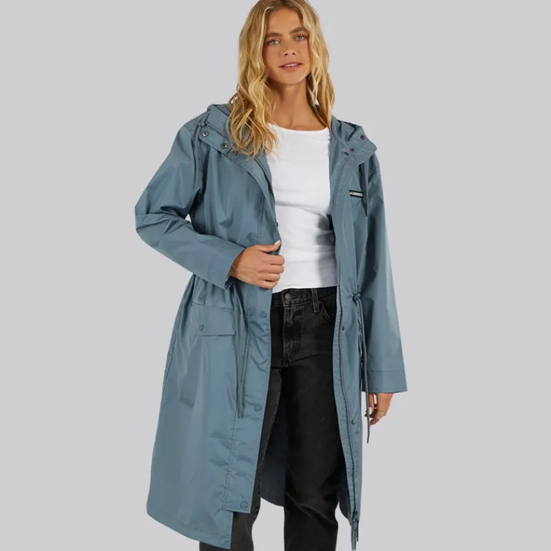 Hot Dame Eskdale 2-I-1 Jakke Marineblå / Grøn Dame Jakker Og Frakker·Jakker Og Frakker|Jakker Og Frakker·Lette Jakker