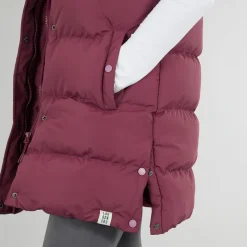 Hot Dame Explorer Gilet Burgundy Dame Overdele·Veste|Overdele·T-Shirts