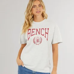 Hot Dame Farri T-Shirt Is Gråmeleret Dame Overdele·T-Shirts|Overdele·Overdele