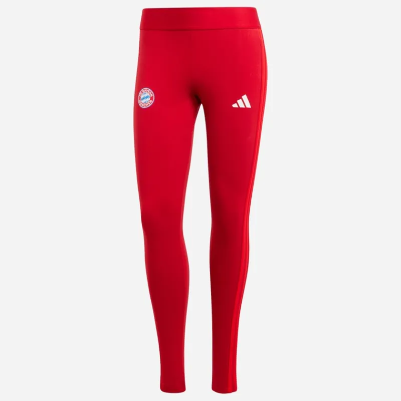 New Dame FCB FC Bayern München Leggings Team Power Red 2 Dame Sport Træningsbukser|Træning