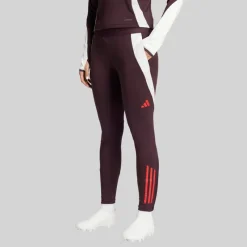 New Dame FCB FC Bayern München Træningsbukser Shadow Maroon/​Rød Dame Sport Træningsbukser|Træning