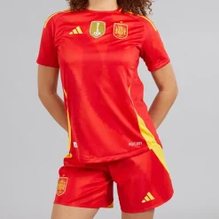Online Dame FEF Spanien Dame 24/​25 Autentiske Hjemme Shorts Better Scarlet Dame Træning|Shorts·Alt Shorts