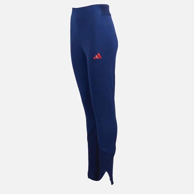 Clearance Dame FFR Frankrig Rugby Z.N.E Rejse Leggings Dark Blue Dame Sport Træningsbukser|Træning