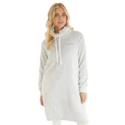 Sale Dame Fluffy Hjemmetøj Grå Dame Undertøj, Sokker Og Nattøj·Nattøj