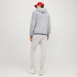 Clearance Dame Fusion Lynlås Hættetrøje Light Grey Melange Hættetrøjer Og Sweatshirts·Hættetrøjer