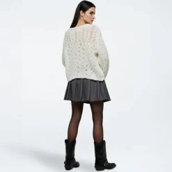 Hot Dame Fylla Sweater 0105 Antique White Dame Trøjer Og Cardigans·Trøjer