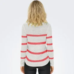 Discount Dame Geena Pullover Jumper Cloud Dancer Dame Trøjer Og Cardigans·Trøjer