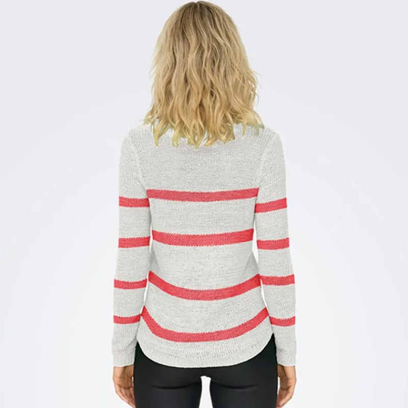 Discount Dame Geena Pullover Jumper Cloud Dancer Dame Trøjer Og Cardigans·Trøjer