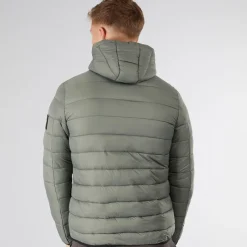 Hot Dame Gennemkørt Puffer Jakke Salvie Jakker Og Frakker·Lette Jakker|Jakker Og Frakker·Jakker Og Frakker