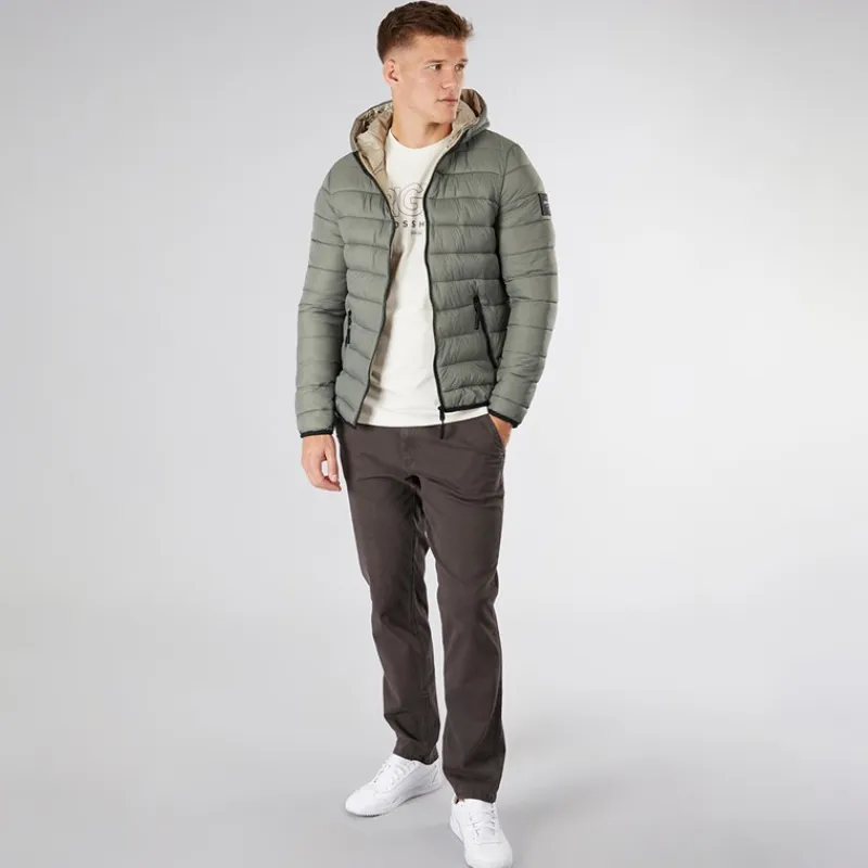 Hot Dame Gennemkørt Puffer Jakke Salvie Jakker Og Frakker·Lette Jakker|Jakker Og Frakker·Jakker Og Frakker