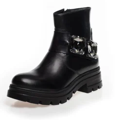 Discount Dame Glade Støvler 0001 Sort Dame Støvler|Støvler