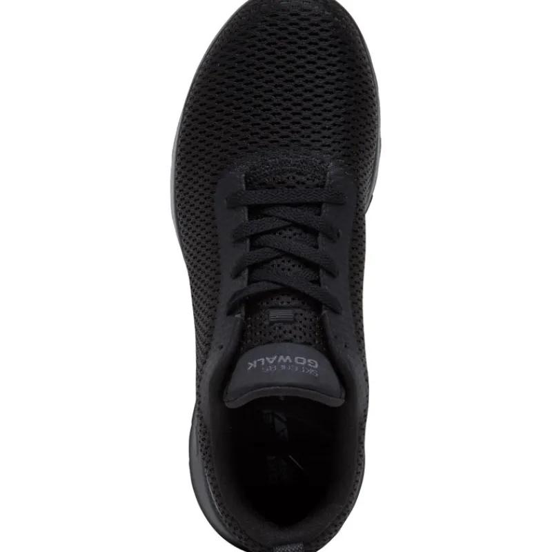 New Dame GOwalk Joy Paradise Sneakers Sort/Sort Dame Sport Sneakers|Sneakers