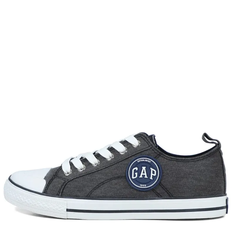 Online Dame Houston II Lærredgummisko Sort Dame Sneakers|Sneakers
