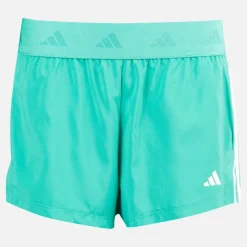 Best Dame Hyperglam Vævede Træningsshorts Semi Court Green/Hvid Dame Sport Træningsbukser|Træning