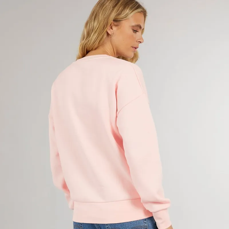 Outlet Dame Ilma Sweatshirt Lys Rosa Dame Hættetrøjer Og Sweatshirts·Sweatshirts