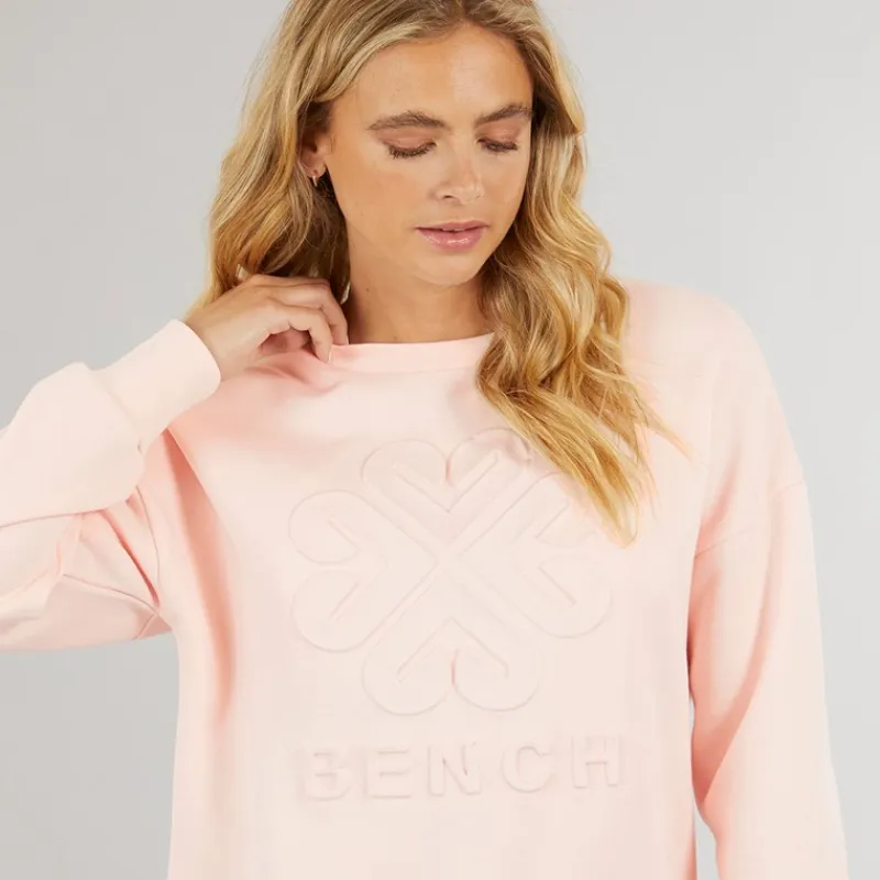 Outlet Dame Ilma Sweatshirt Lys Rosa Dame Hættetrøjer Og Sweatshirts·Sweatshirts